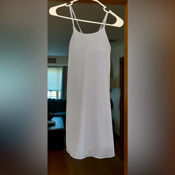 Light blue - periwinkle athletic comfy dress size small - Picture 1 of 7